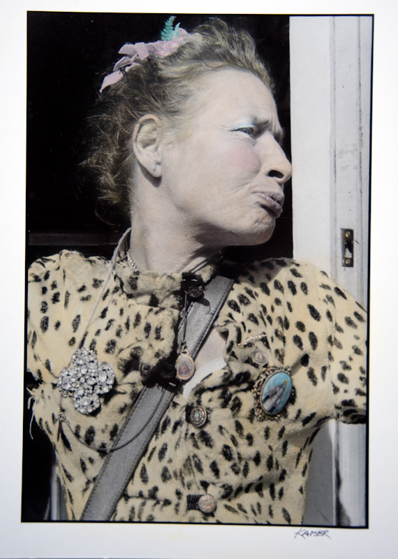 Ruthie - $1200 - 12 X 17  - Vintage hand-Colored Silver Gelatin