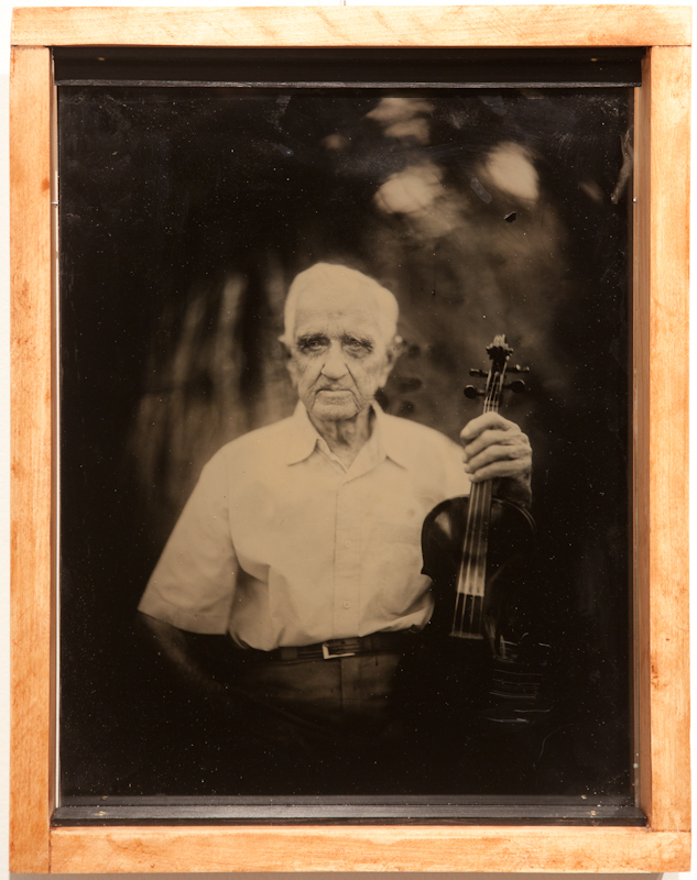 Milton Vanicor - Fiddler - Ambrotype - $500