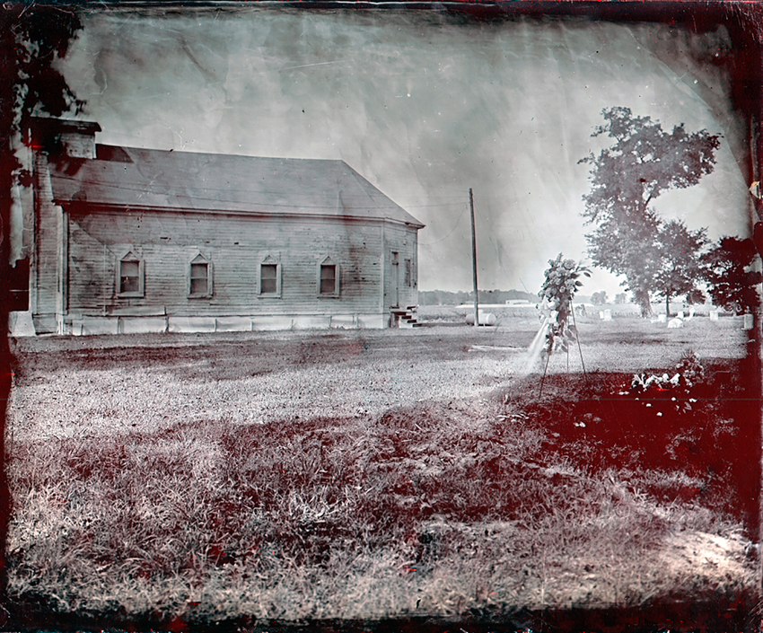 Dont Forget to Put Flowers on my Grave - 2013 - 12x10 - $1500 Framed