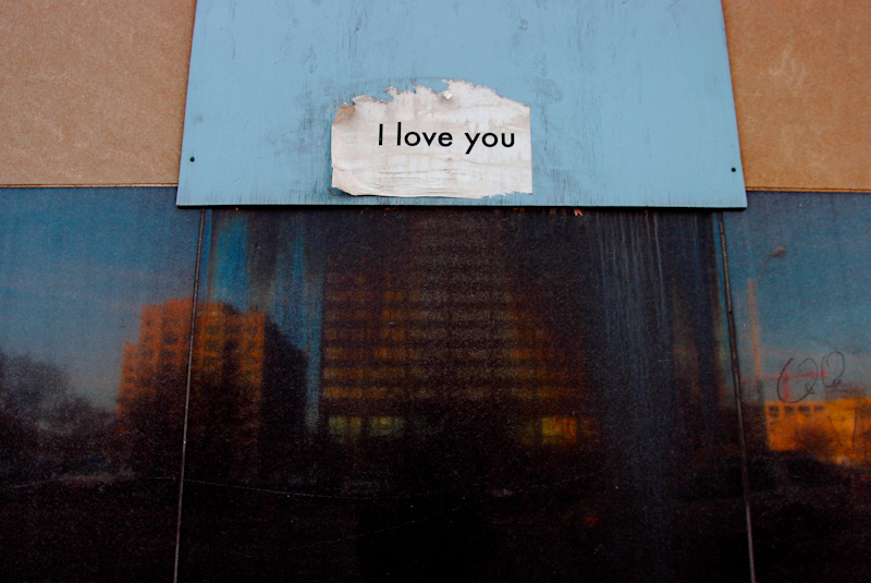 I Love You 2006 13x20 $750