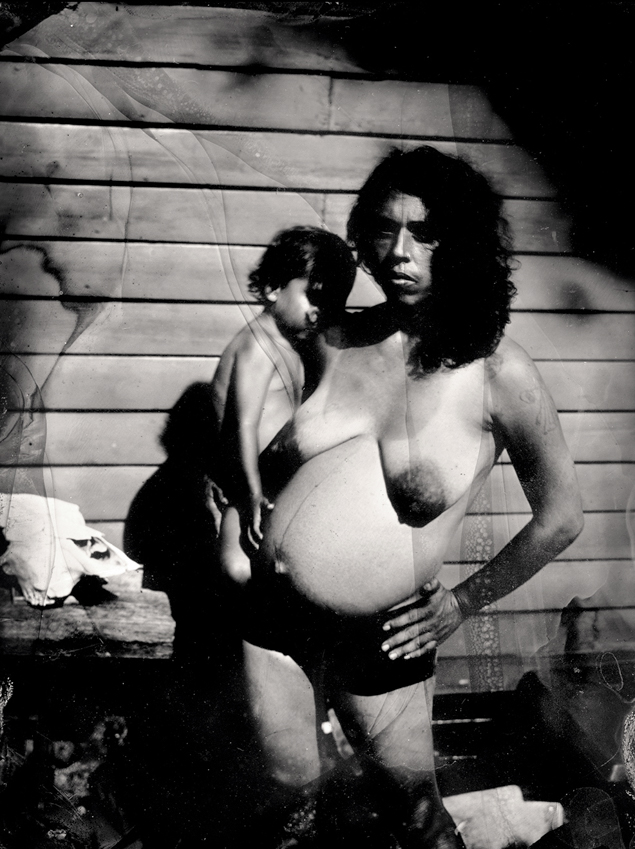 Mama - 25 5/8  x 18.75 - $750 Unframed