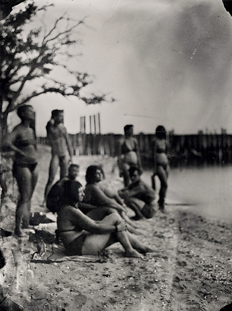 Sometimes We Call It Goth Beach 4 - 25.5 x 18.75 - $750 Unframed