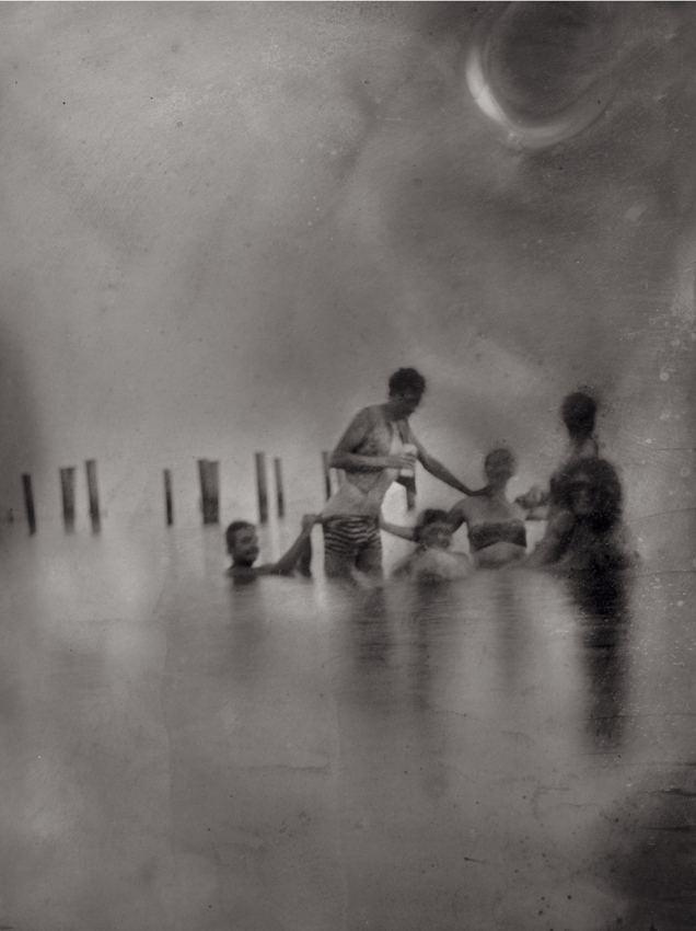 Sometimes We Call It Goth Beach 5 - 25.75  x 19.25 - $750 Unframed