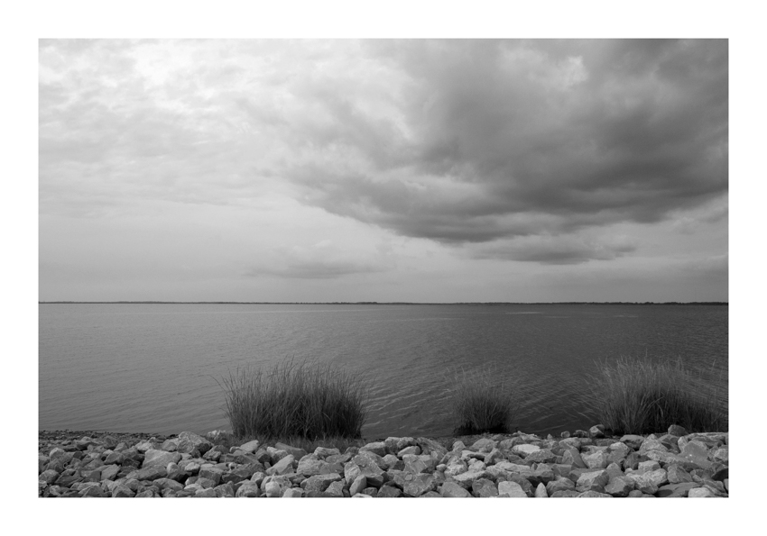 From Island Road, Approaching Storm - 12x18 - $850-$1000