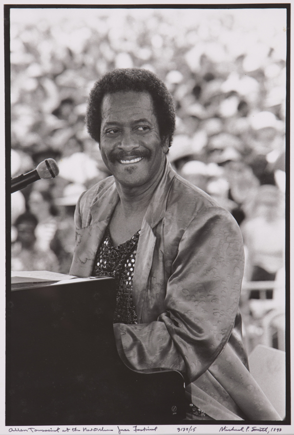 Allen Toussaint at the New Orleans Jazz Festival 1993