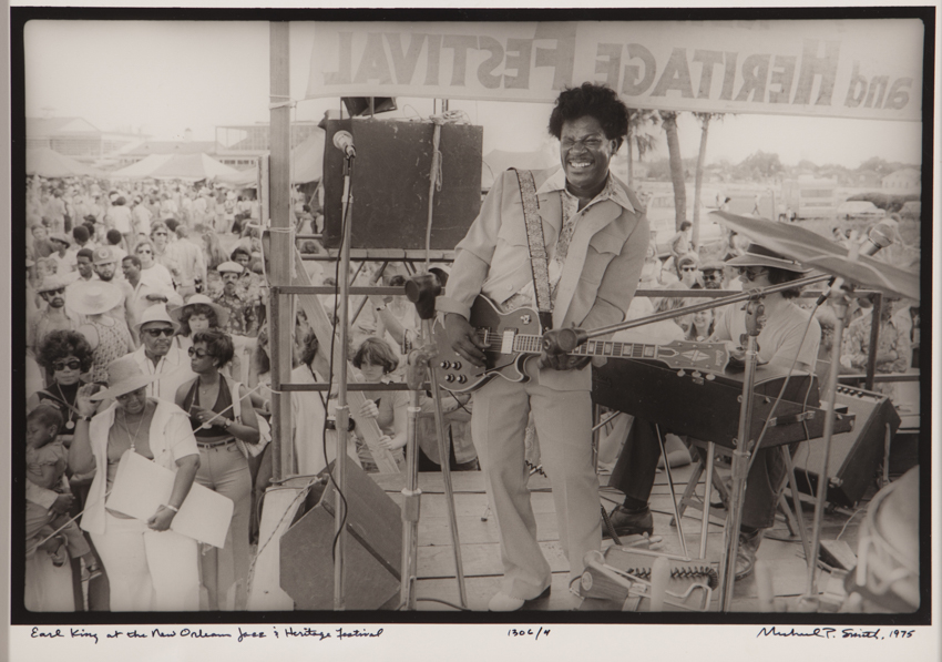 Earl King at the New Orleans Jazz & Heritage Festival 1975