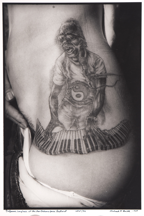 Professor Longhair at the New Orleans Jazz Festival Tattoo