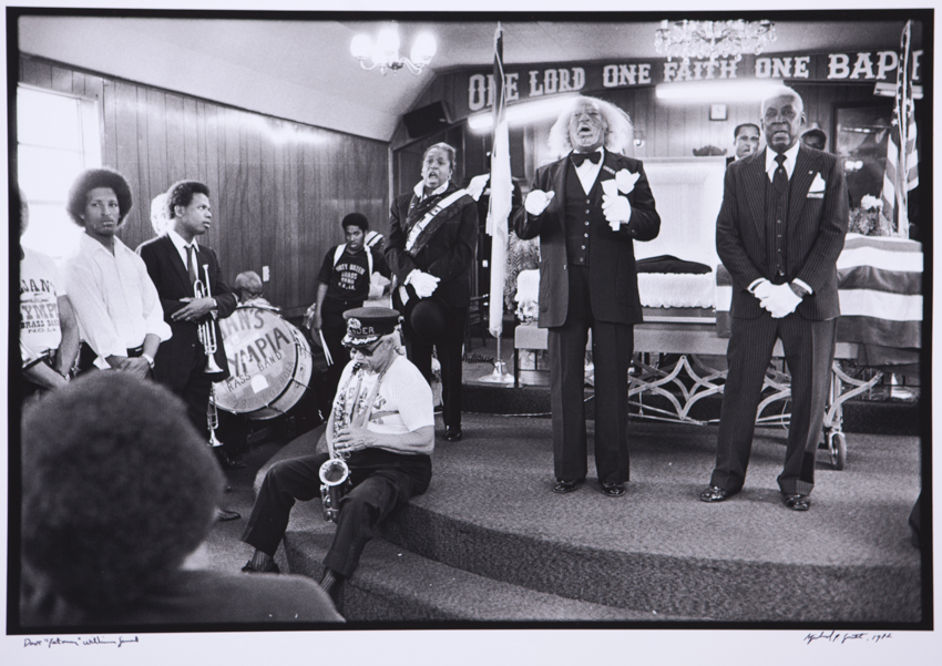 Dave “Fat man” Williams Funeral 1982