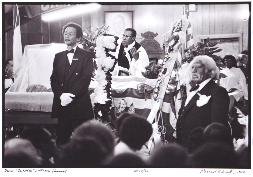 Dave “Fat man” Williams Funeral, 1982 #2