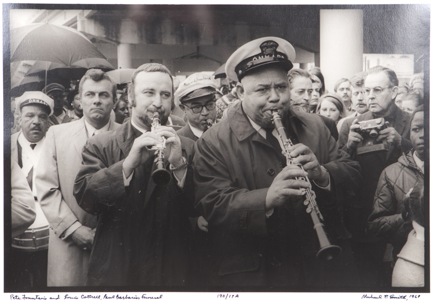 Pete Fountain, Louis Cottrell, Paul Barbarin Funeral 1969