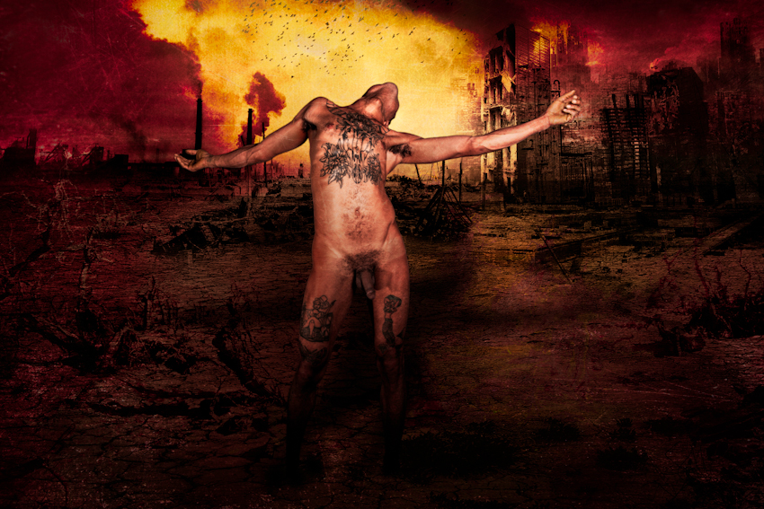 M.Stryker & V.Taylor - Inglorious Resurrection - 20x30 - $500 Framed